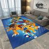 Ковер с 3D-принтом мультфильма Digimon Нескользящий ковер Коврики для йоги Ковер для гостиной Прикроватный ковер Декор для спальни Подарок на день рождения