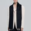 Dal Cashmere Premium Cashmere Scarf 30cm Black