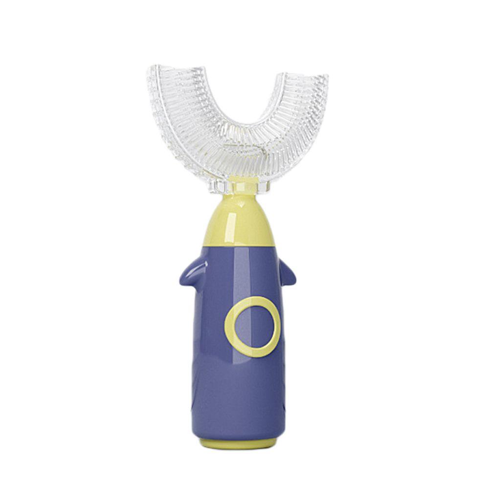 1-12years Soft Silicone Oral Care U-Shape Toothbrush Teeth Whitening Tooth Brushing Cleaning Tool