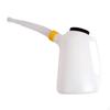 Automotive Oil Dispenser Measuring Container Sturdy 5L W/ Lid Pot Manual Spout