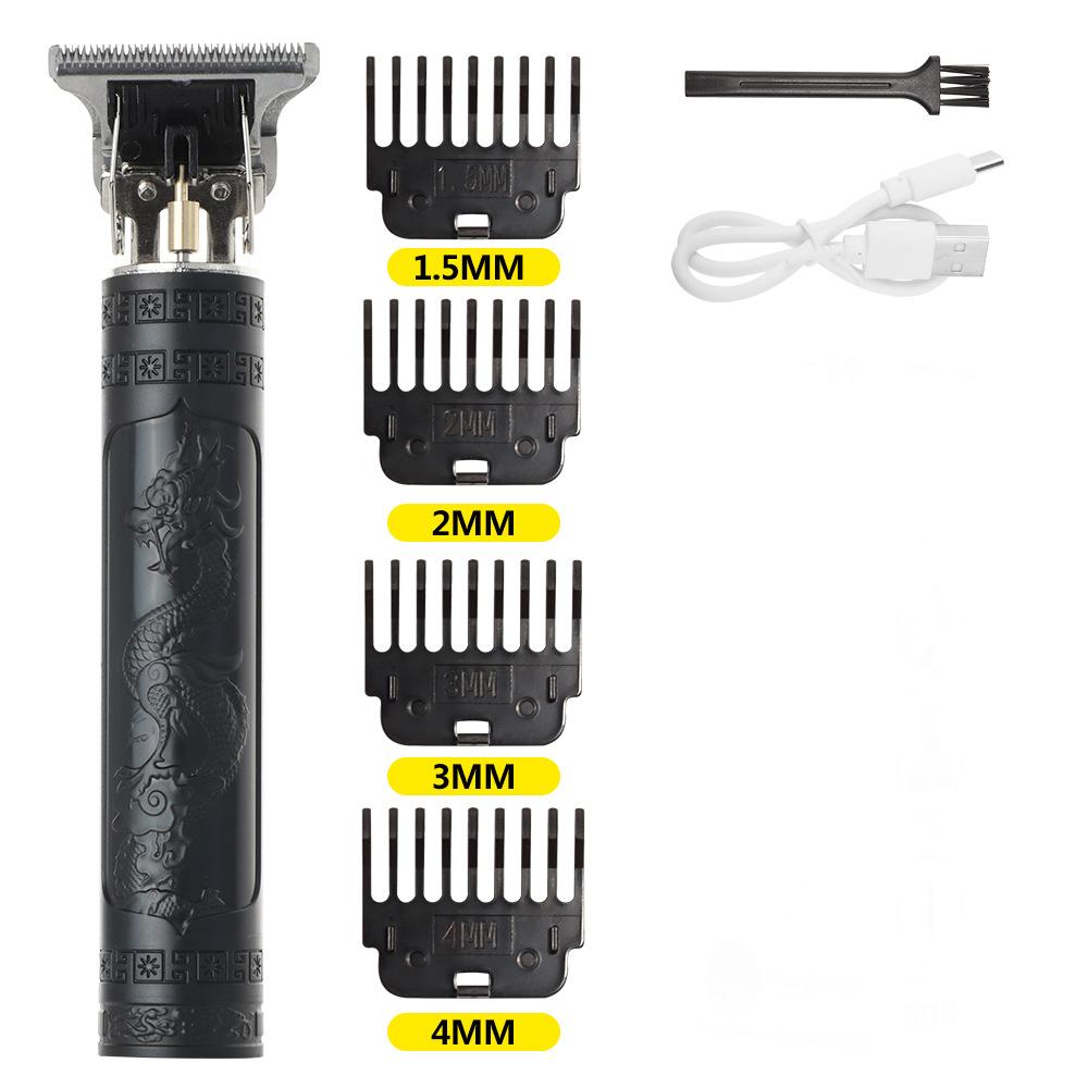 Vintage T9 Electric Cordless Hair Cutting Machine Professional Hair Barber Trimmer For Men Clipper Shaver Beard Lighter