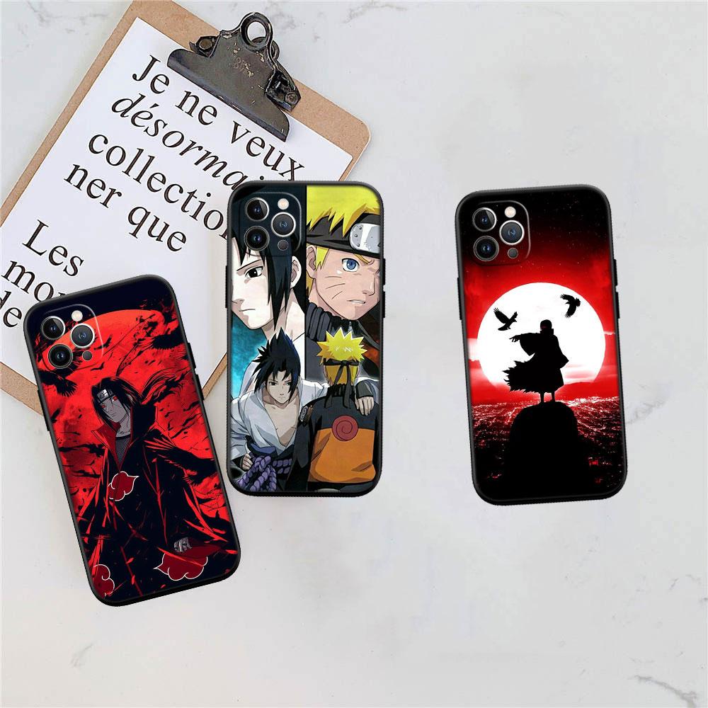 LO77 Naruto Uzumaki Soft Shell Phone Case for Samsung Galaxy S20 S21 S22 Ultra FE + Plus A21S A22 A24 A25 A26 A30 A30S A31