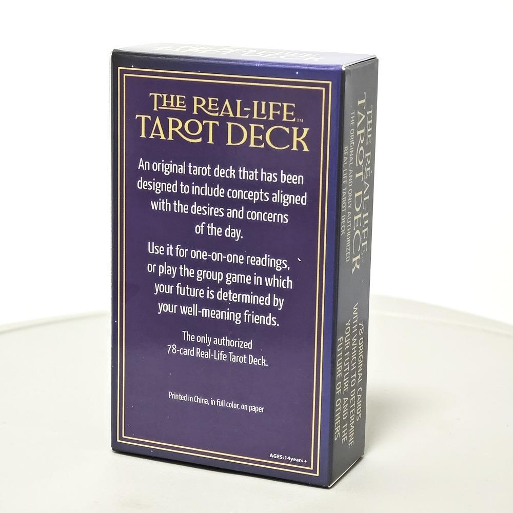 Реальные карты Таро, 78 шт., карты 10,3*6 см. Причудливый, забавный и уникальный набор карт. Новые произведения искусства и новые уникальные персонажи.