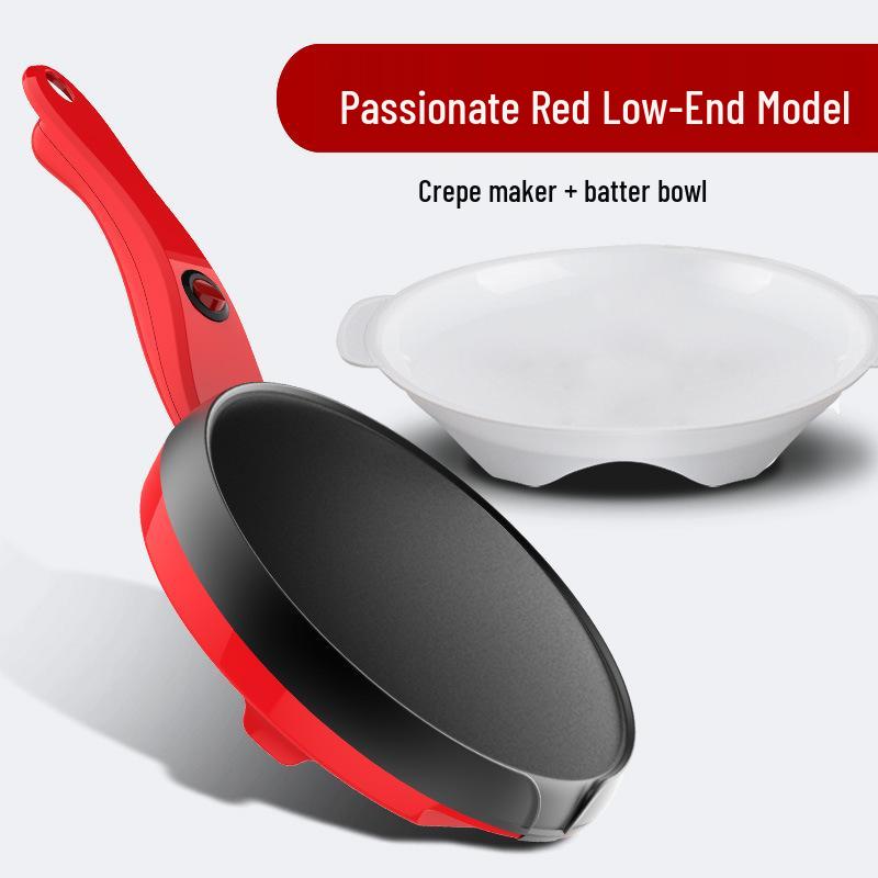 Electric Crepe & Pancake Maker: Spring Roll, Layered Pancake, Breakfast & BBQ Griddle.