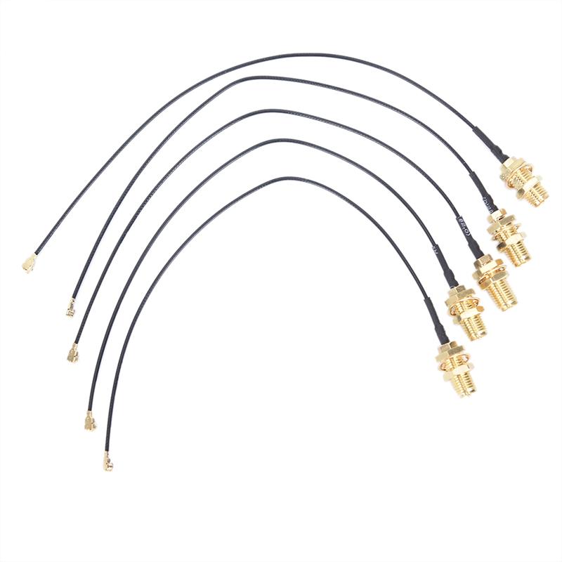 5 шт. IPX к RP-SMA гнездо UFL к RP-SMA разъем кабель-пигтейл для Wi-Fi антенны