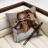For For Singer BBeyonce Cowboy Throw Pillow Case Sham xcm xcm Square Home Pillowcase Cushion Cover