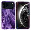 For iPhone 17 Pro Max Case Marble Pattern Printing Soft TPU Phone Cover