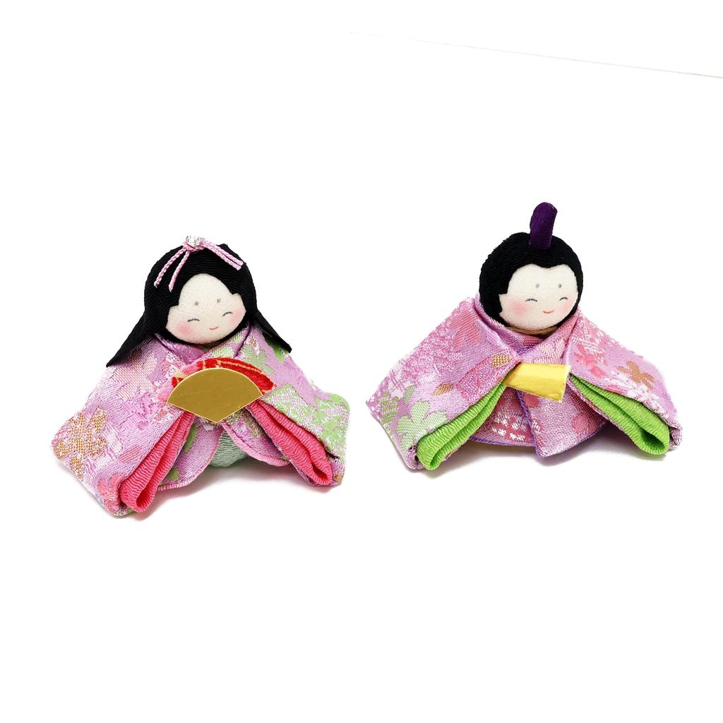 Osaka Choseido Hina Compact Mini Hina Hinamatsuri Chirimen Elegant Poteri Hina Frame Decoration Dolls, Dolls, Dolls, Craft,