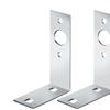 2x Trailer Light Brackets L Shape Parts Pre Drilled Hole Fit Most Trailer