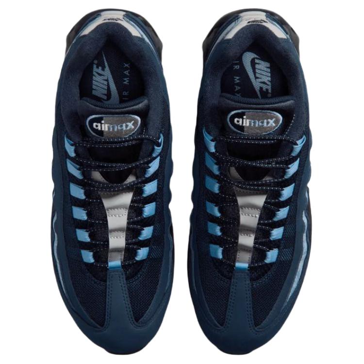 Nike Air Max 95 SE Big Bubble - Work Blue Мужские кроссовки Черный Мультиколор Белый IU2254-900