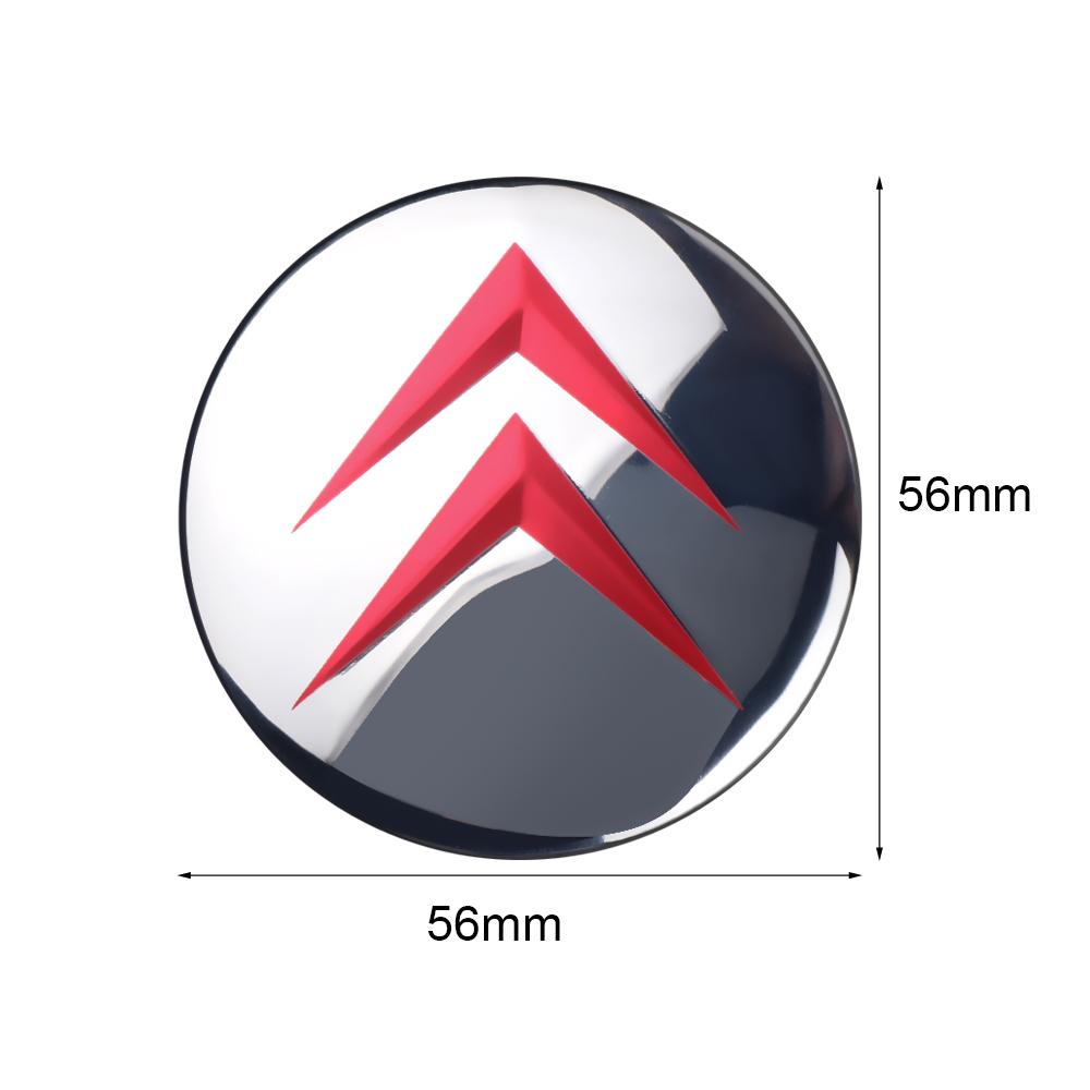 Наклейки на центральные колпачки колес автомобиля 56/60 мм Аксессуары для декора ступиц колес Автомобильные Для Citroen C4 Picasso Xsara C5 C1 C2 C3 Saxo