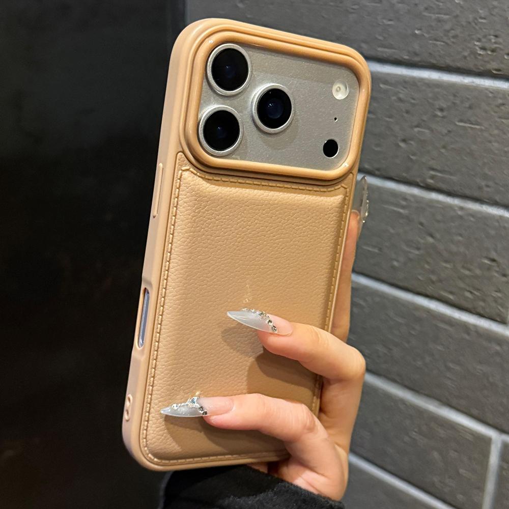 3D выпуклый силиконовый чехол для For Iphone 17 Air 16 15 14 13 Pro Max Plus, кожаная текстура, цвет конфеты, ударопрочный, мягкий ТПУ чехол Funda