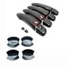 For Nissan Note E13    ABS carbonfiber Exterior Side Door Handle door Bowl sticker Cover Trim External accessories