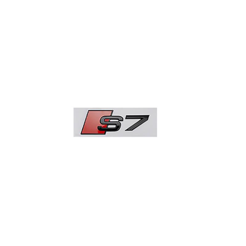 New ABS Plastic for qaz16 S3 S4 S5 S6 S7 S8 Letter Side Decal Rear Stickers Car Body Trunk Emblem Badge Decoration Accessories