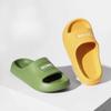 Letter Slippers Female Indoor Home Bathroom Thick Bottom Home Non-slip Sandals Women Out Wear Slippers