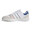 adidas Кроссовки Neo Breaknet Plus с нескользящей подошвой, прочные, для скейтбординга, мужские, белые, синие, FY9650