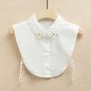 Fake Collar Women'S Versatile Fake Collar Season Sweater Decorative Collar Versatile Pure Cotton Organza Fake Collar