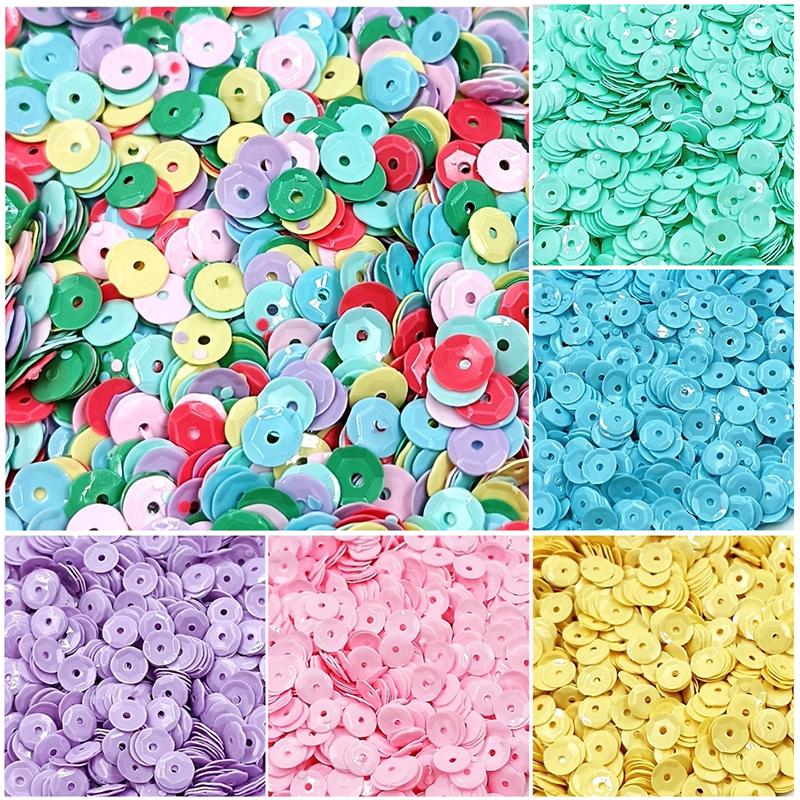 Круглый чехол для телефона со средним отверстием, ПВХ вогнутого типа, чашка для воды, 1500 шт., фантомный цвет, сделай сам, декоративный материал, ювелирные аксессуары, блестящие блестки, креатив