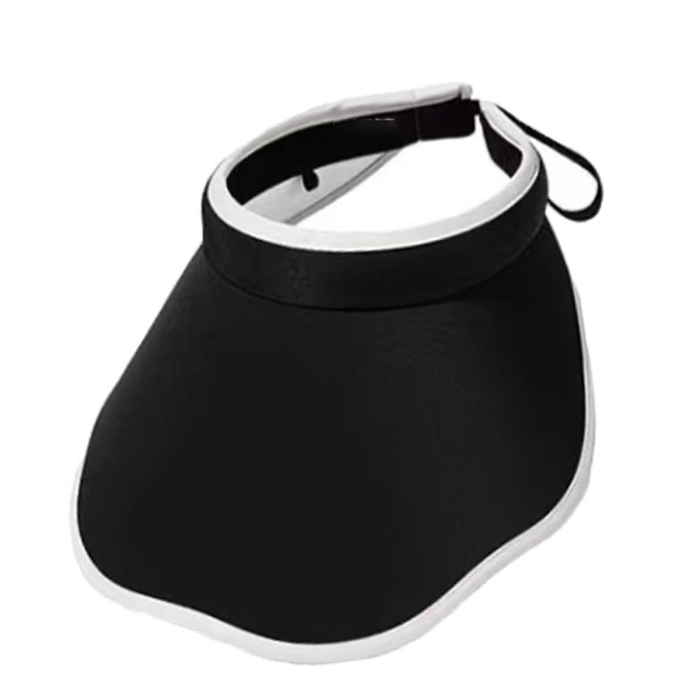 Style Plain Color Ventilated Wide Brim Sun Hat, Outdoor Breathable Summer Cap, Perfect for Outdoor Activities