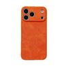 Lychee Pattern Large Window Phone Case for Apple 16PRO/16/17PROMAX with Precise Holes, Trendy Acrylic Design