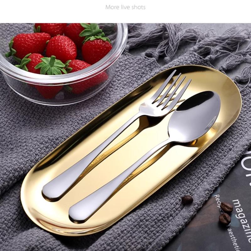 Single Stainless Steel Portable Cutlery Set, Chopstick Three Piece Set, Fork Spoon Chopstick Box, Student Storage Box