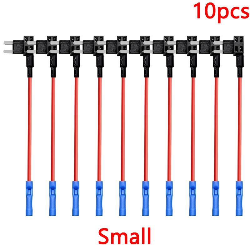 ATM APM Micro Connector Car Fuse Blades Holder Circuit Adapter Protector Splitter Mini Small Medium Size Fuses4