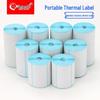 Bluetooth Термопринтер для этикеток с самоклеящимся портативным ручным дизайном для печати штрихкодов 6040/30
