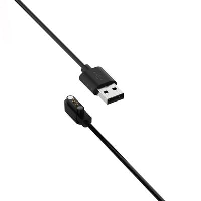 2-контактный кабель для сильной магнитной зарядки USB Кабель для зарядки Шнур Веревка Черный Для часов Kieslect K10 K11 Смарт-часы