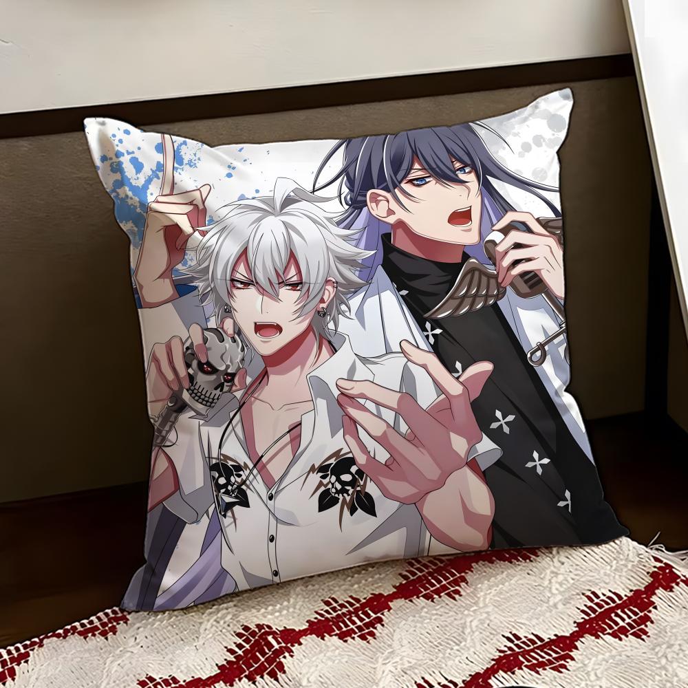 Мультяшная наволочка HHypnosis Mic, двусторонняя, мягкая, прочная, для дома, автомобиля, многоцелевая, для ежедневного комфорта