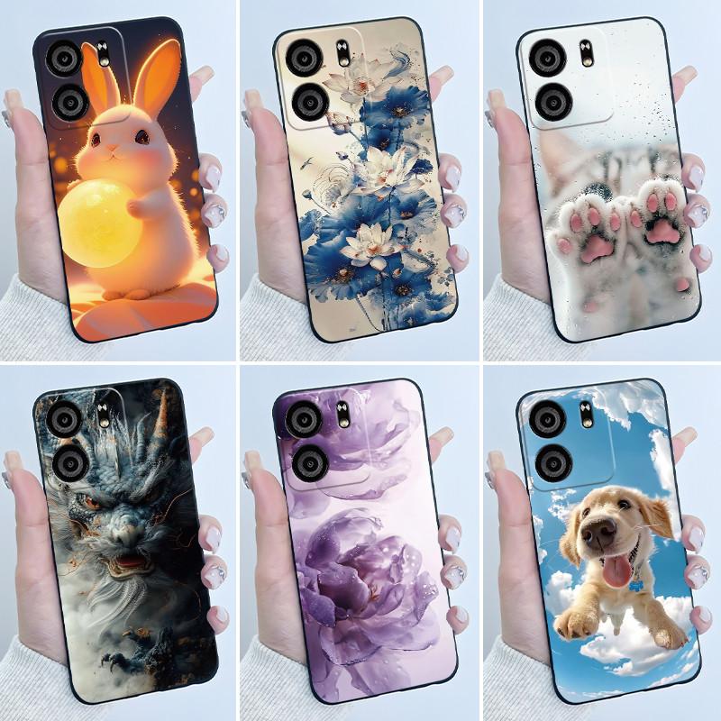 Чехол для BLU View 5 Чехол Роскошный Дракон Милый Крутой Мальчики Девочки Черный Матовый Мягкий Силикон Задняя Крышка Чехол для Телефона BLU View5