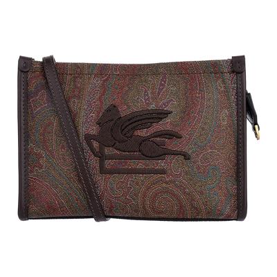 Etro Пейсли Жаккард Арника Клатч Сумка через плечо Wp2c0014aa001 M0019