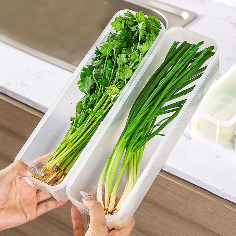 Ящики для хранения в холодильнике, коробка для свежих овощей и фруктов, контейнер для пищевых продуктов, холодильный органайзер Crisper Sealed Fridge Organizer