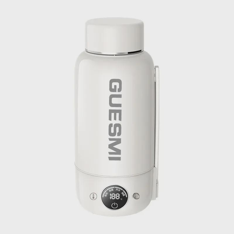 Портативный чайник из нержавеющей стали с автоматическим подогревом для бутылок с водой