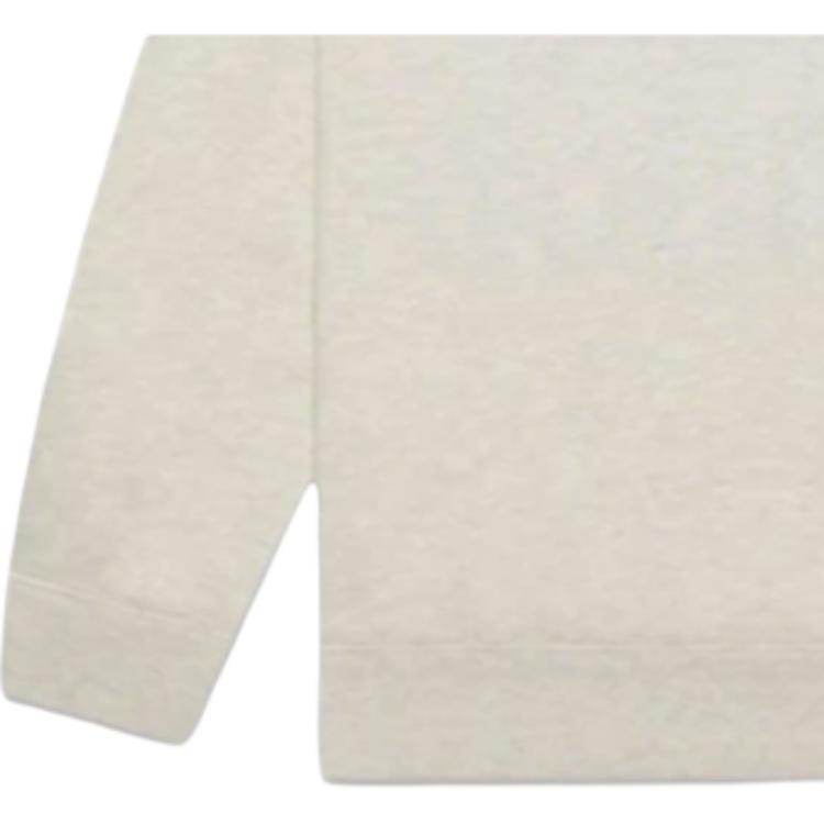 Fear of God Essentials Толстовка с воротником-стойкой и флисовой подкладкой SS20, унисекс, цвет овсяный, FOG-SS20-274