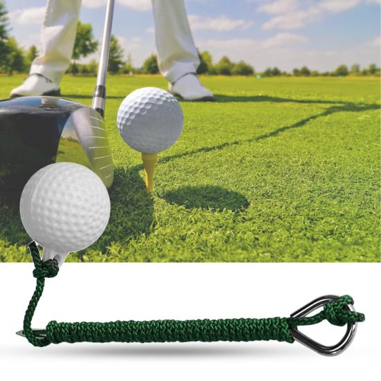 Practice Rope Ball Sturdy Good Helper Plastic Golf Fly Rope Driving Ball