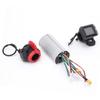 5.5 Inch Carbon Fiber Electric Bicycle Controller Accessories Set for Electric Bike