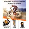 HENMI Bike Kickstand For Adult Bikes,Max Load 99 LBS, Adjustable Bicycle Kickstand For Most 24"-29", Non-Slip Sole, Aluminum Alloy And Magnesium