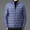 Winter New Short Standing Collar Down Coat Men's Fashion Down Coat Lightweight Winter Wear