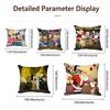 Cartoon American Dad! Cushion Cover Cushion Cover Set 4Pcs 50X50 45X45 40X40 Pillowcase Decorative Sofa Home Decor