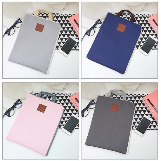 Высококачественная многофункциональная сумка для документов с ручкой на молнии