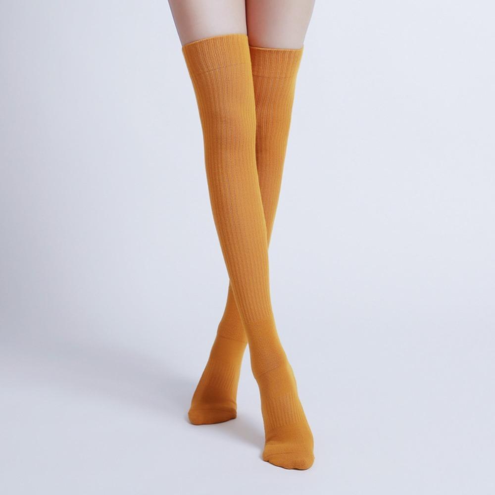 Breathable Yoga Socks Long Tube Dance Socks New Indoor Floor Socks Women