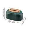 Light Luxury Tissue Box Spring Loaded Napkin Organizer Stylish Desktop Holder  Home Use