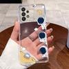 Casing For Samsung A33 A53 5G Case A336B A536B Aesthetic Cute Cat Astronaut Soft Silicone Back Cover Transparent TPU Phone Case
