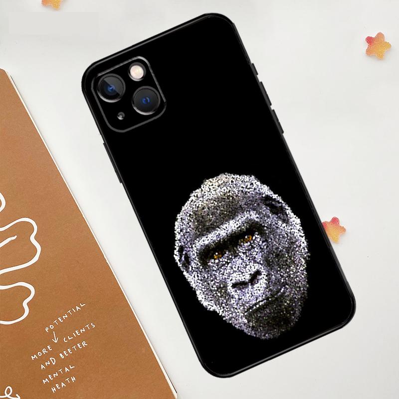 Чехол с обезьяной, гориллой, обезьяной, ребенком для iPhone 12 11 13 14 15 16 Pro Max XS X XR Plus 2021 13 12 Mini Fundas