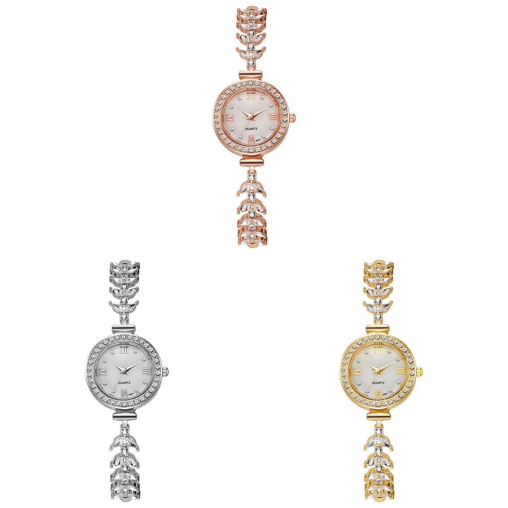Ladies Quartz Watch With Diamond Embellishments For Fashion Accessories