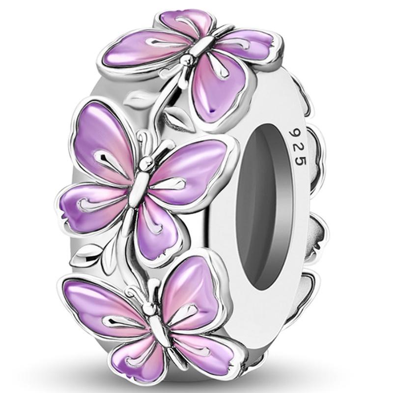 Медно-розовый пакет для торта Подвеска Туфли на высоком каблуке Бусины Подходят для изготовления браслетов и ожерелий своими руками Подарок Высококачественная Ювелирная Бижутерия