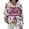 Christmas Hoodies For Women Funny Cute Printed Holiday Sweatshirt Winter Oversized Pullover Tops
