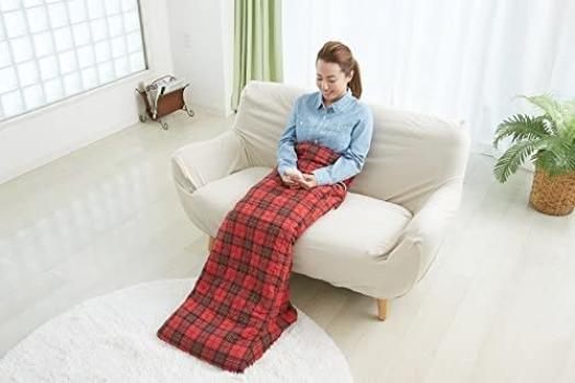 Sugiyama Washable Hot Leg Heater Red Check NA-21SHZ(RE)