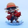 Gk Q-Version Модель Детство Monkey D Luffy Аниме Статуэтки Украшения