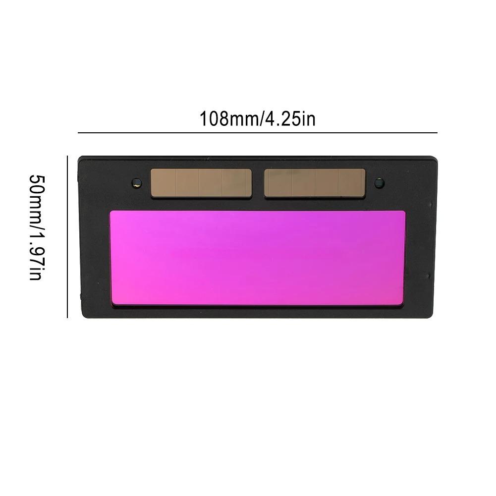 Auto Darkening Welding Helmet Solar Powered LCD Face Shield Adjustable Shade for Arc Tig Mig Protective Gear Equipment